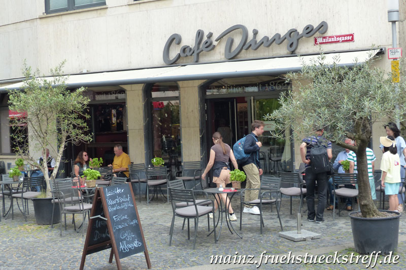 Frühstückstreff Mainz im Café Dinges
